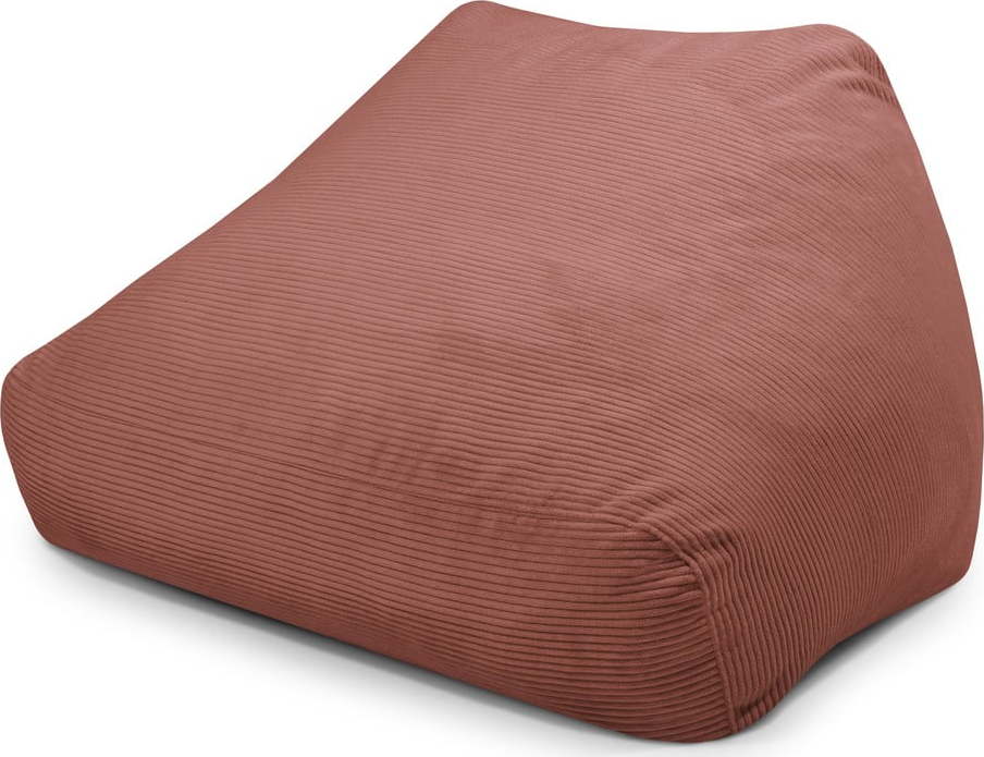 Manšestrový sedací vak v cihlové barvě Sofa Snug – SLOWDOWN SLOWDOWN