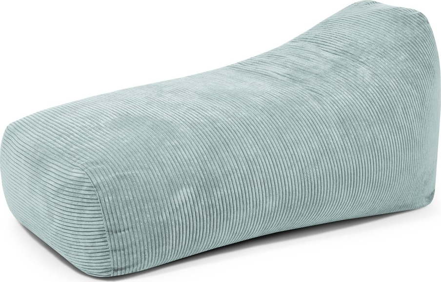 Manšestrový sedací vak v mentolové barvě Snug Long 140 – SLOWDOWN SLOWDOWN