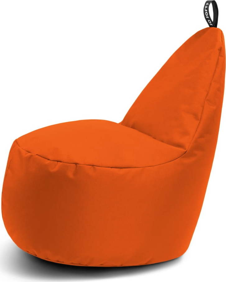 Oranžový sedací vak Lull L – So Soft? So Soft?