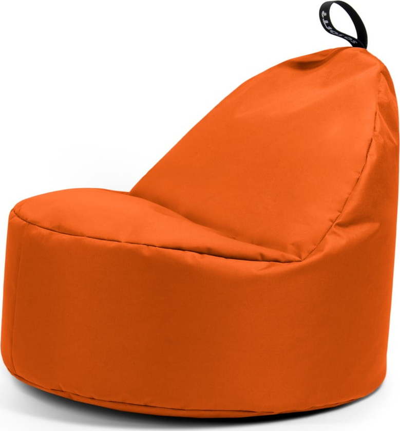 Oranžový sedací vak Round L – So Soft? So Soft?