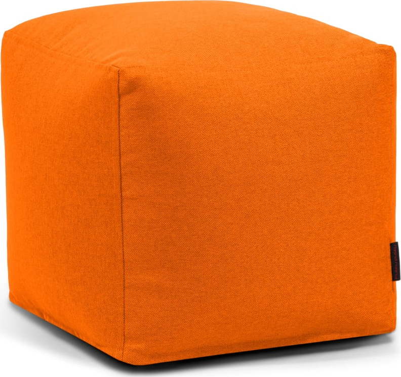 Oranžový sedací vak Up! MooG – SLOWDOWN SLOWDOWN