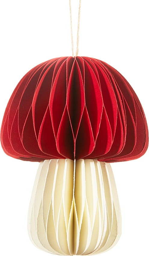 Papírová závěsná dekorace Honeycomb Mushroom – Sass & Belle Sass & Belle