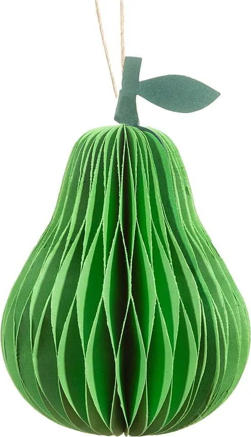 Papírová závěsná dekorace Pear Honeycomb – Sass & Belle