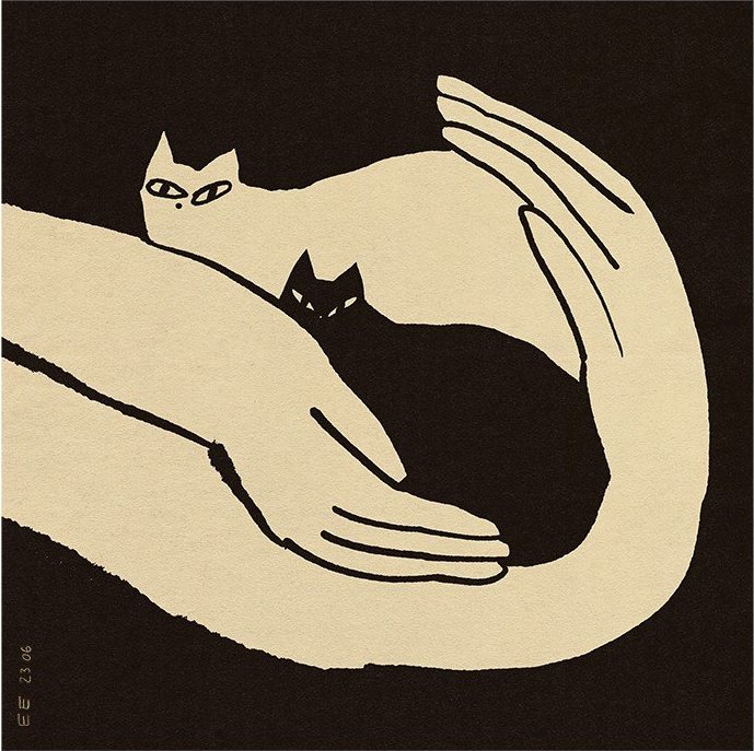 Plakát 30x40 cm Kittens – The Poster Club The Poster Club