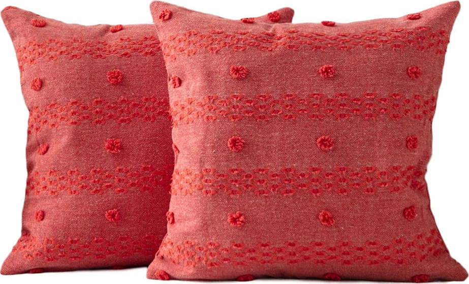 Povlaky na polštáře v sadě 2 ks 43x43 cm Tuffet – Mioli Decor Mioli Decor
