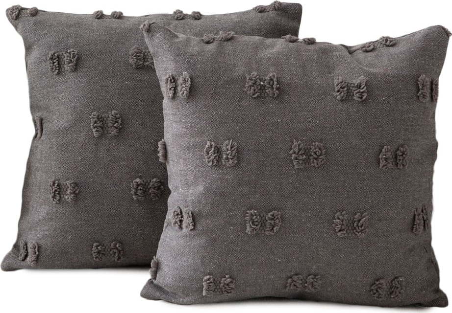 Povlaky na polštáře v sadě 2 ks 43x43 cm Tuffet – Mioli Decor Mioli Decor