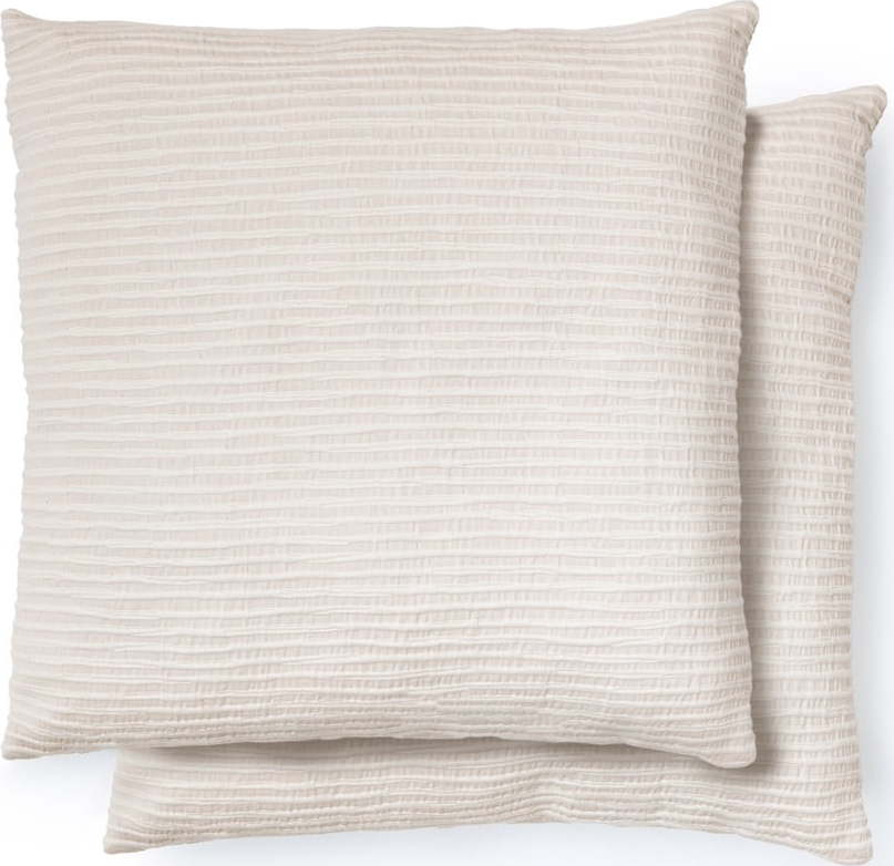 Povlaky na polštáře v sadě 2 ks z žakáru 50x50 cm Vindi – Kave Home Kave Home