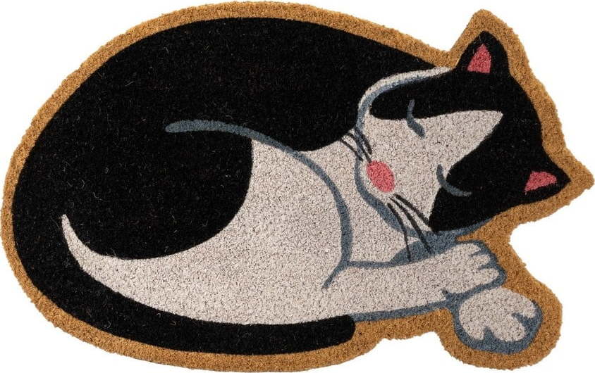 Rohožka z kokosového vlákna 40x60 cm Cat – Casa Selección Casa Selección