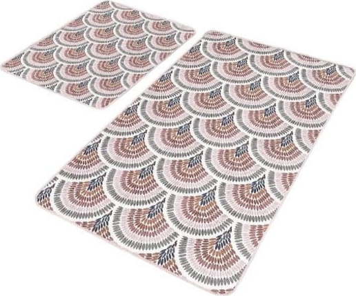 Sametové koupelnové předložky v sadě 2 ks 60x100 cm – Mila Home Mila Home
