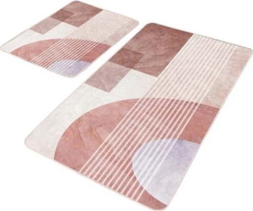 Sametové koupelnové předložky v sadě 2 ks 60x100 cm – Mila Home Mila Home