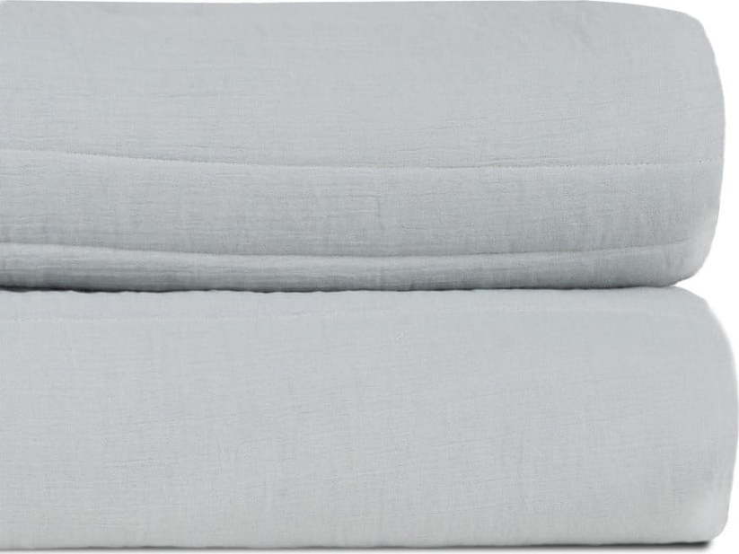 Šedozelený prošívaný přehoz 180x260 cm – Ixia Ixia
