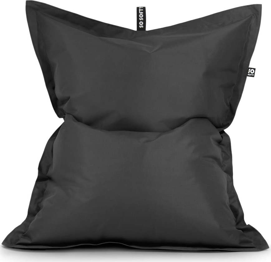 Šedý sedací vak Pad XL – So Soft? So Soft?