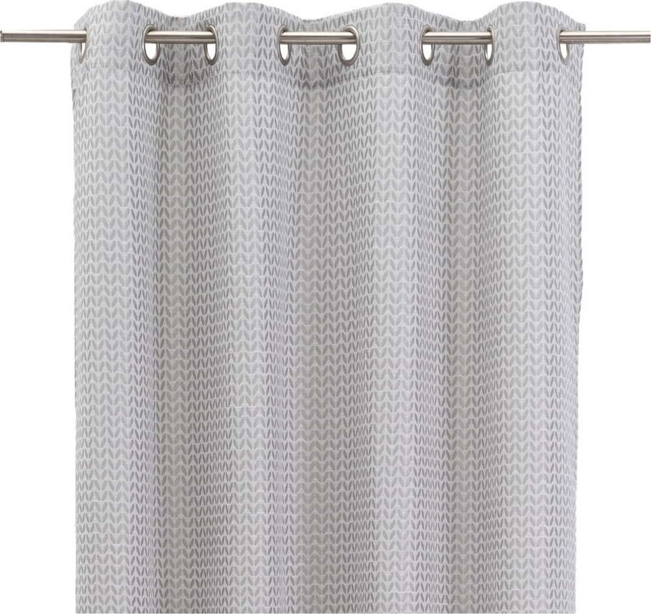 Šedý závěs 140x260 cm Ear – Casa Selección Casa Selección