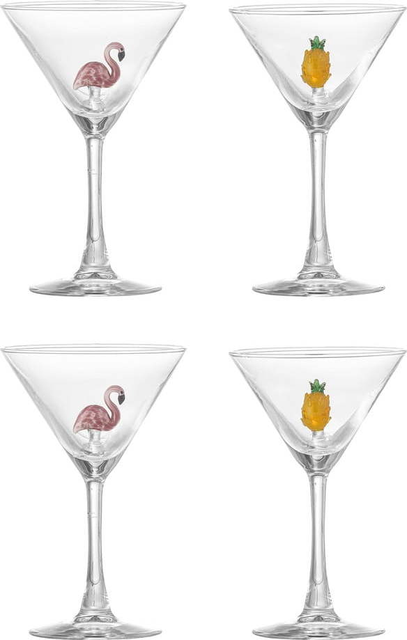 Skleničky v sadě 4 ks na koktejly 170 ml Misa – Bloomingville Bloomingville