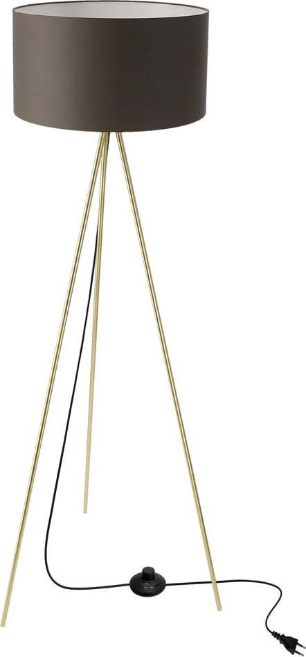 Stojací lampa s textilním stínidlem (výška 144 cm) Vanti – Candellux Lighting Candellux Lighting
