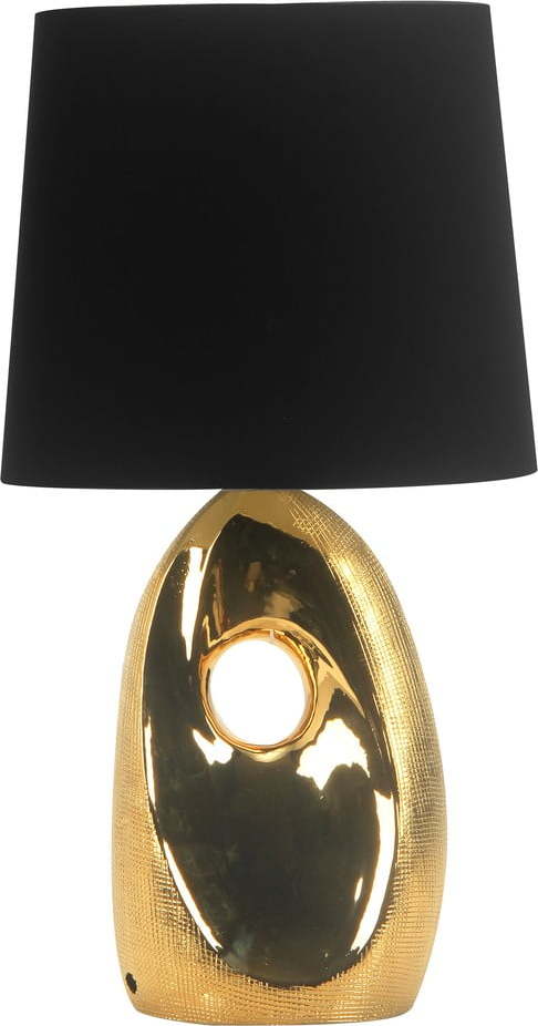 Stolní lampa s textilním stínidlem (výška 43 cm) Hierro – Candellux Lighting Candellux Lighting