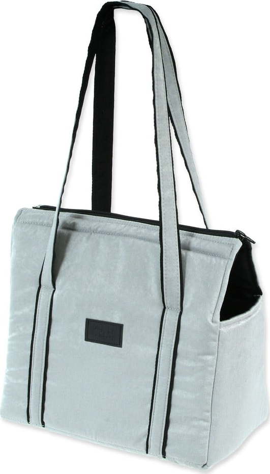 Světle šedá přepravní taška pro psa Dog Fantasy Platinum – Plaček Pet Products Plaček Pet Products