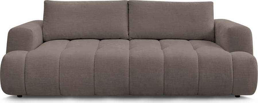 Taupe rozkládací/s úložným prostorem pohovka 251 cm Fuji – Bobochic Paris Bobochic Paris