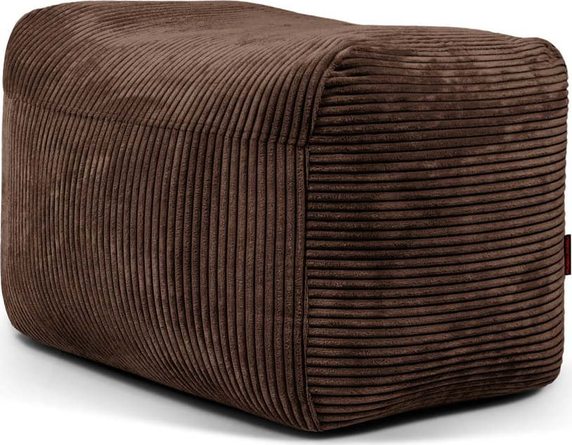 Tmavě hnědý manšestrový sedací vak Plus 70 Lounge – SLOWDOWN SLOWDOWN