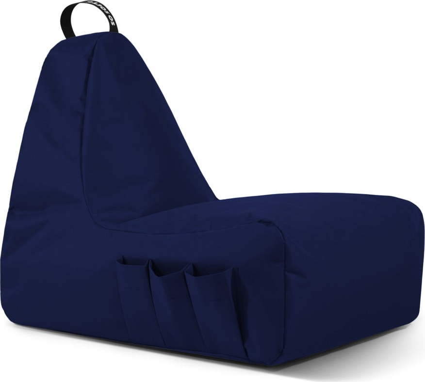 Tmavě modrý sedací vak Chill Gamer L – So Soft? So Soft?