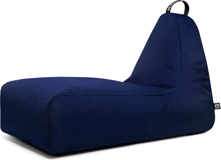 Tmavě modrý sedací vak Chill XXL – So Soft? So Soft?