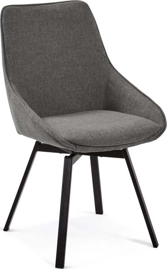 Tmavě šedá jídelní židle Jenna – Kave Home Kave Home