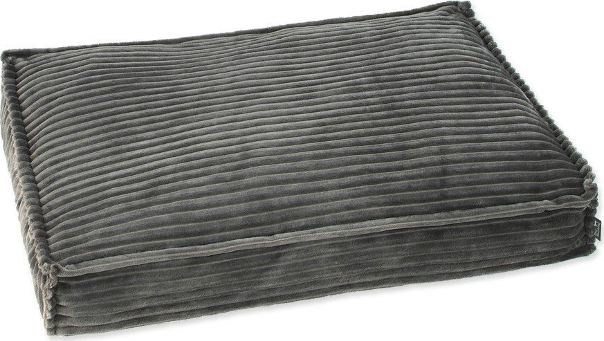 Tmavě šedá matrace pro psa 80x50 cm Dog Fantasy Stripe – Plaček Pet Products Plaček Pet Products