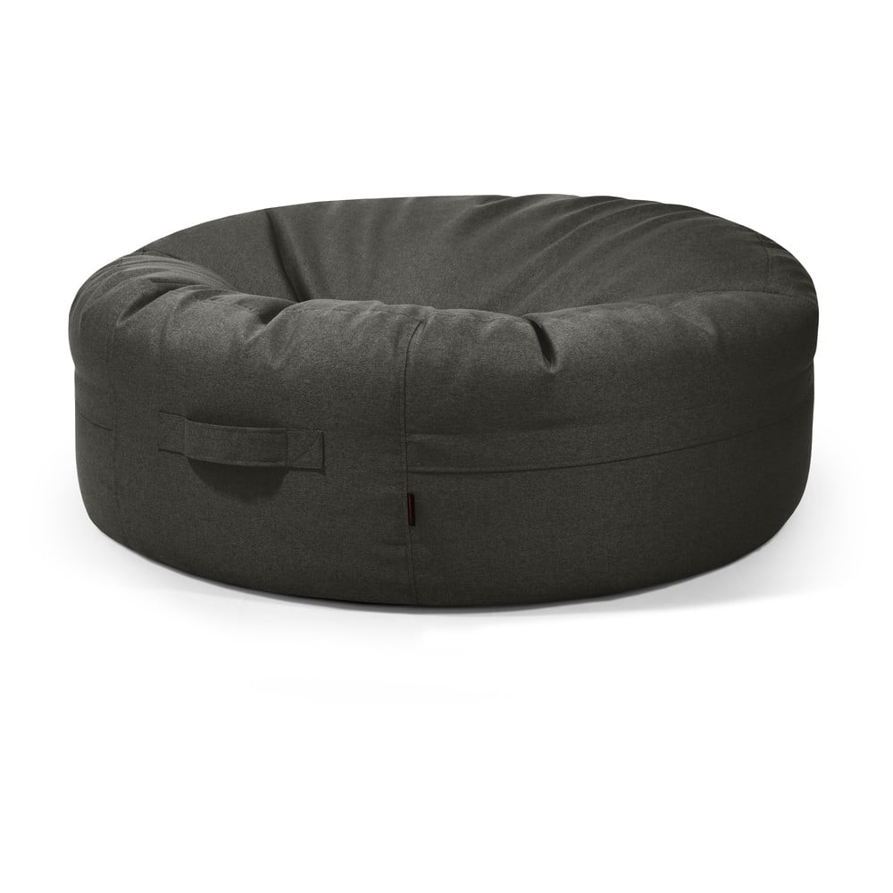 Tmavě šedý sedací vak Roll 135 – SLOWDOWN SLOWDOWN