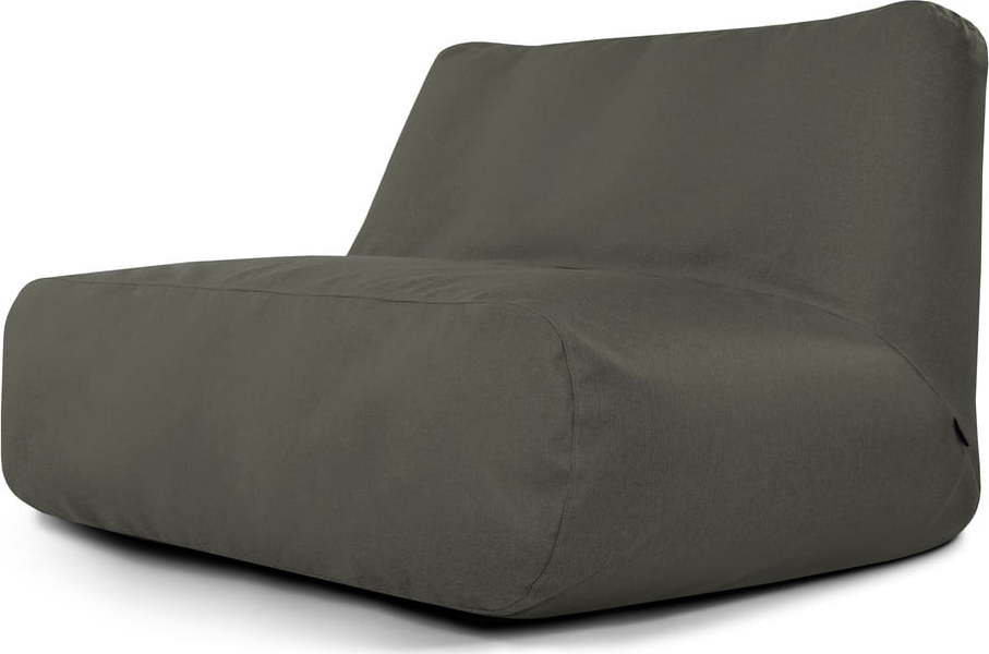 Tmavě šedý sedací vak Sofa Tube – SLOWDOWN SLOWDOWN