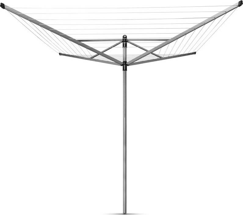 Venkovní sušák na prádlo ve stříbrné barvě 50 m Lift-O-Matic – Brabantia Brabantia