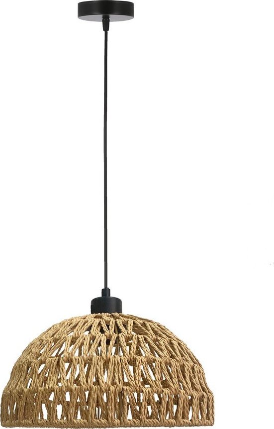 Závěsné svítidlo se stínidlem z papírového výpletu ø 28 cm Bali – Candellux Lighting Candellux Lighting