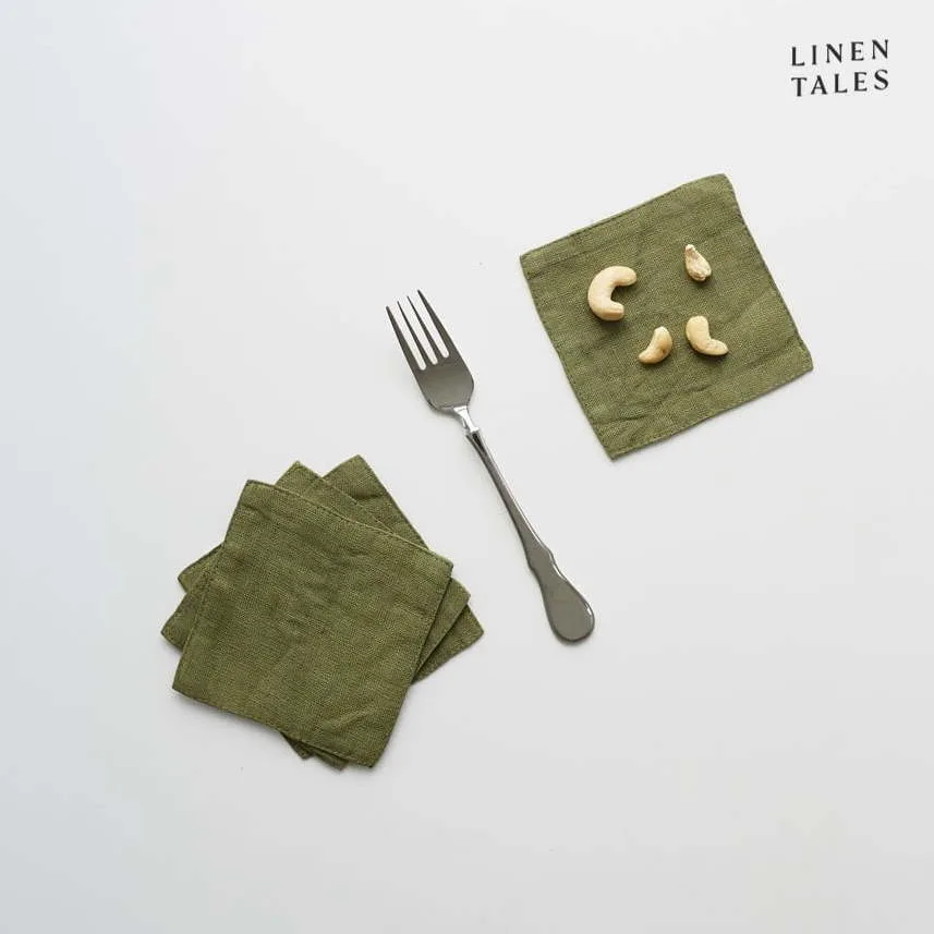 Látkové podtácky v sadě 4 ks – Linen Tales