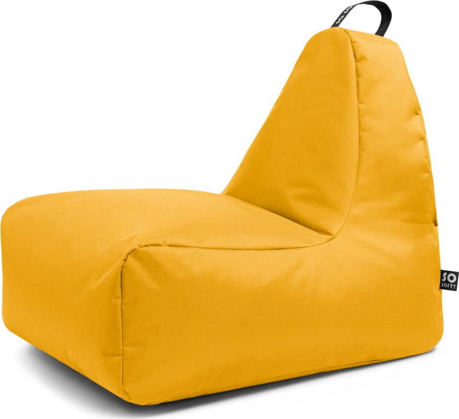 Žlutý sedací vak Chill L – So Soft? So Soft?