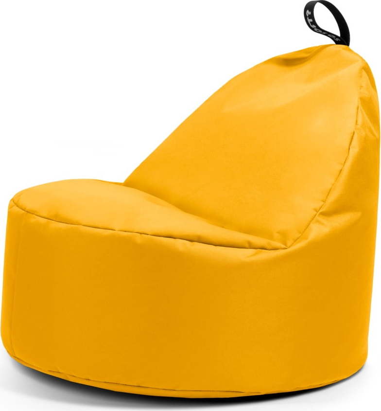 Žlutý sedací vak Round XL – So Soft? So Soft?