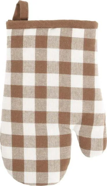 Bavlněná kuchyňská rukavice Gingham – Tiseco Home Studio