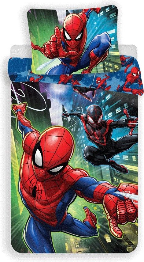 Bavlněné dětské povlečení na jednolůžko 140x200 cm Spider-man – Jerry Fabrics Jerry Fabrics