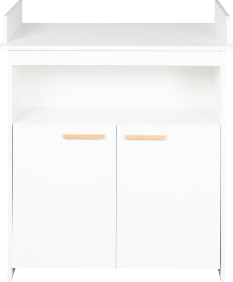 Bílá dětská komoda s přebalovacím pultem 88x98x75 cm Anton – Roba Roba