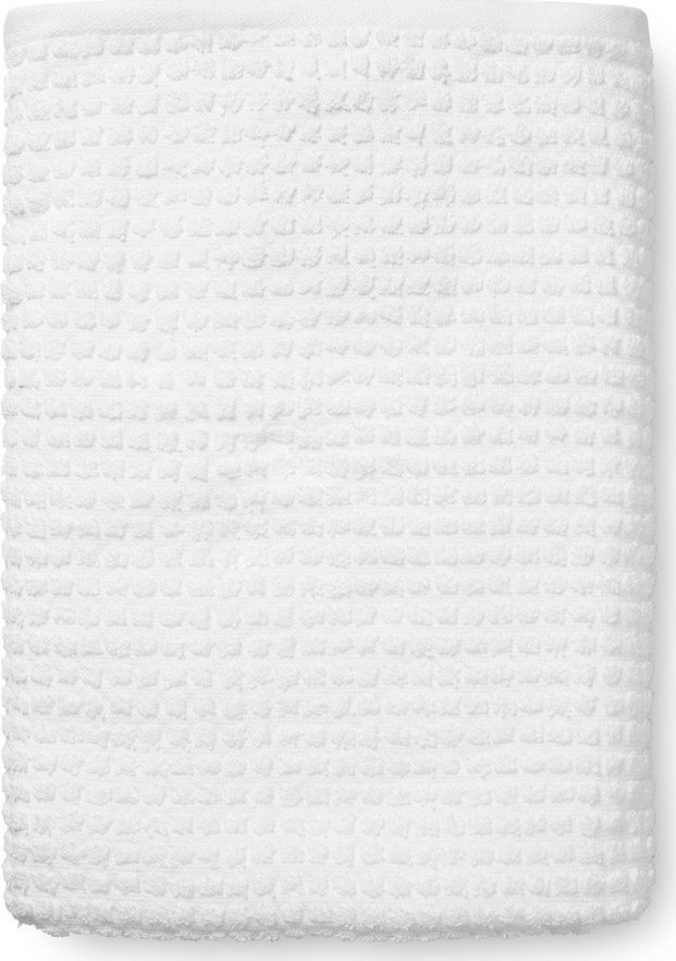 Bílá froté osuška z Bio bavlny 70x140 cm Check – JUNA Juna
