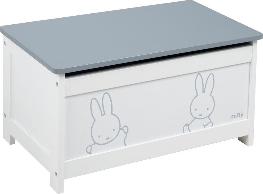 Bílý dětský úložný box 60x32x30 cm Miffy – Roba Roba