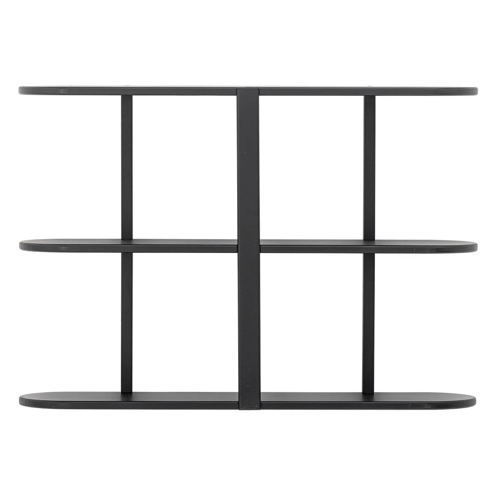 Černá patrová police 80 cm Vicente – Bloomingville Bloomingville