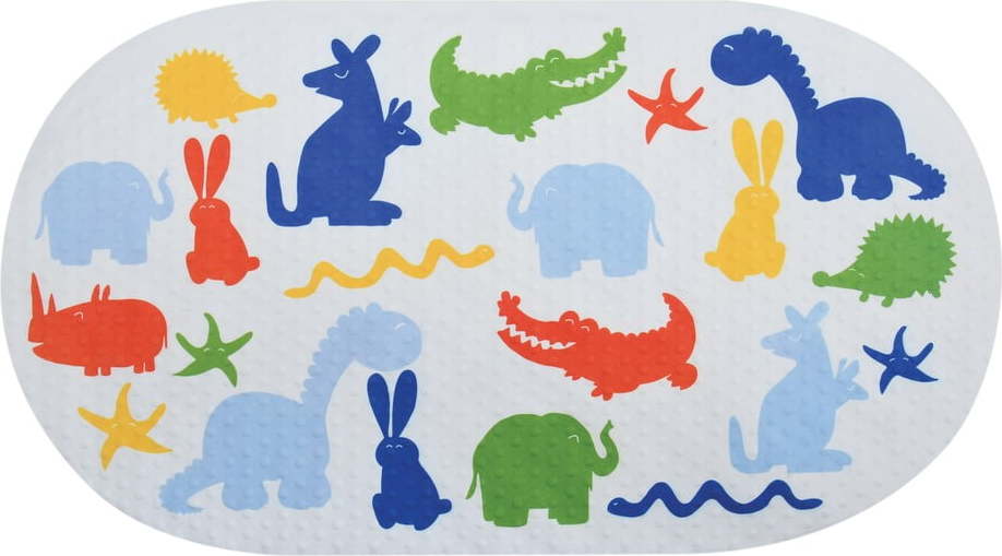 Dětská protiskluzová podložka do vany 39x69 cm Zoo – MSV MSV