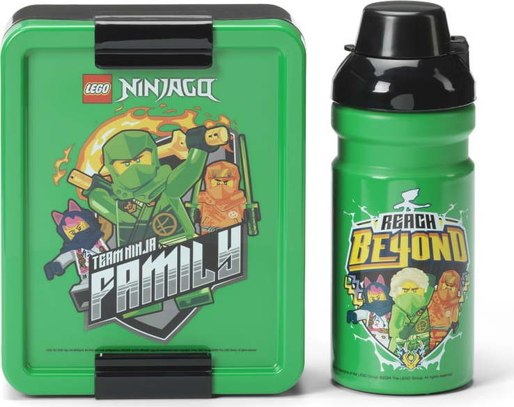 Dětský svačinový box s lahví Ninjago – LEGO® LEGO