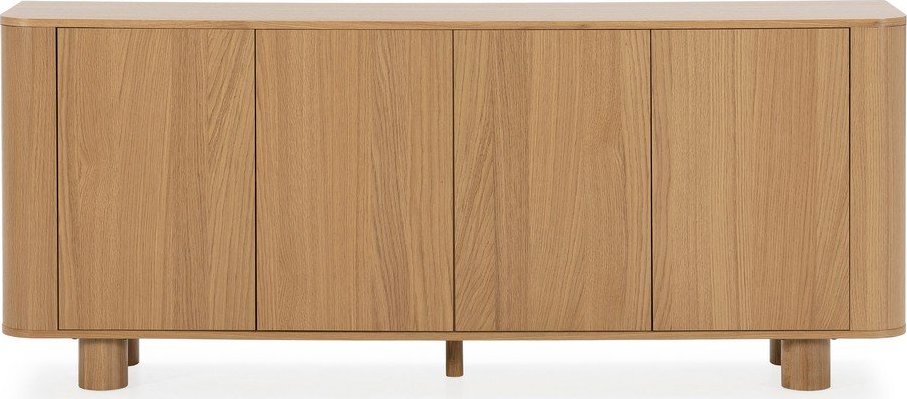 Komoda v dekoru dubu v přírodní barvě 180x75x40 cm Padoc – MOME Mome