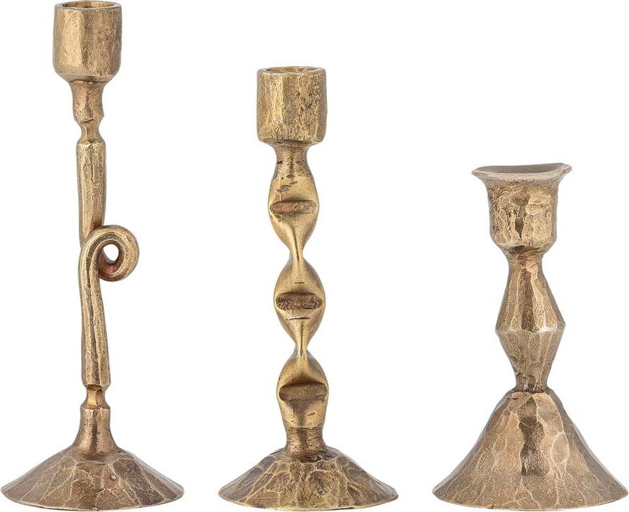 Kovové svícny v sadě 3 ks Efsa – Bloomingville Bloomingville