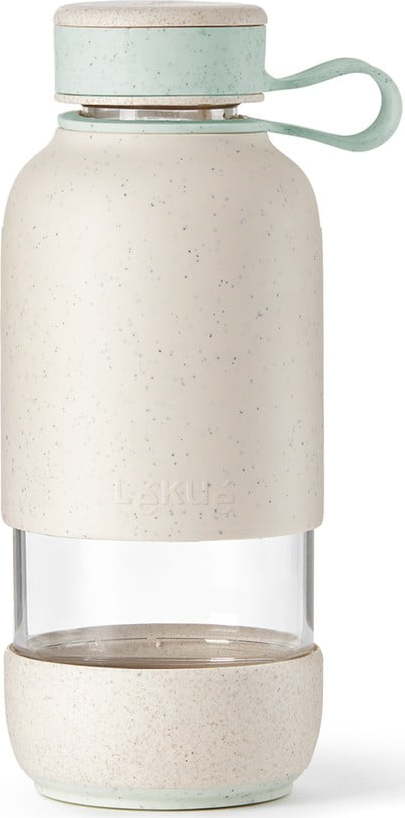 Krémová cestovní skleněná lahev 500 ml To Go Organic – Lékué LÉKUÉ