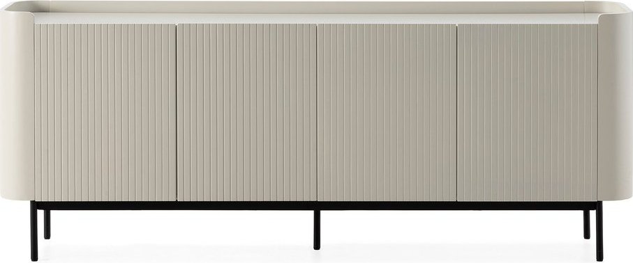 Krémová komoda 200x80x40 cm Willa – MOME Mome