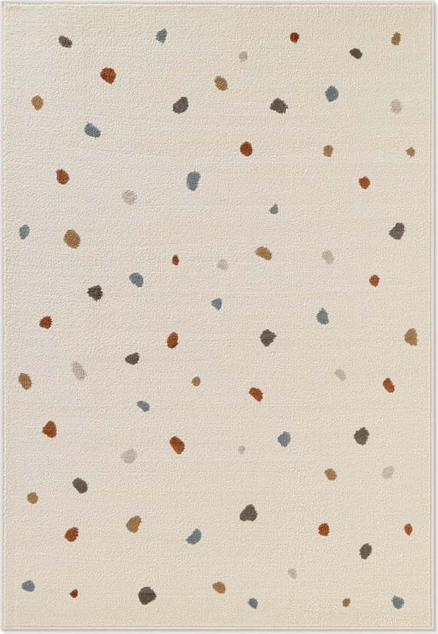 Krémový dětský koberec 200x290 cm Funny Dots – Hanse Home Hanse Home
