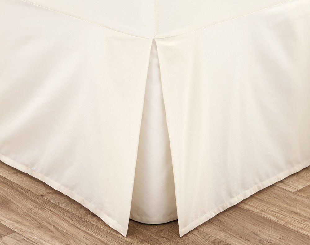 Krémový napínací perkálový potah na rám postele 150x200 cm Easy Iron Percale – Catherine Lansfield Catherine Lansfield