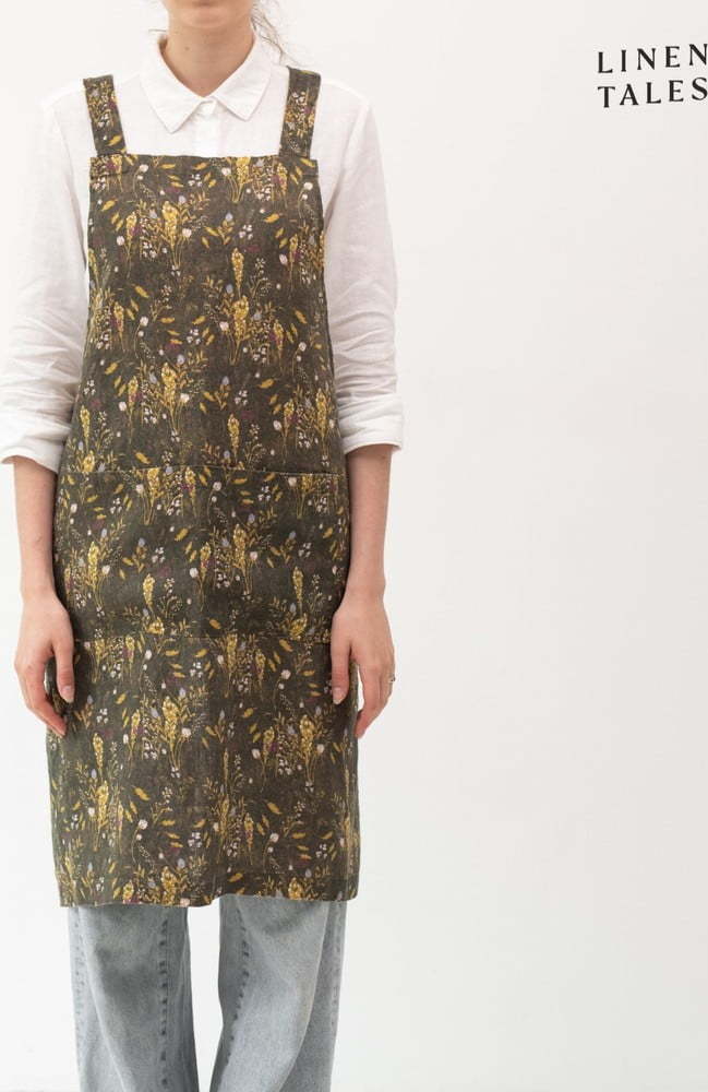 Lněná zástěra Woodland – Linen Tales Linen Tales