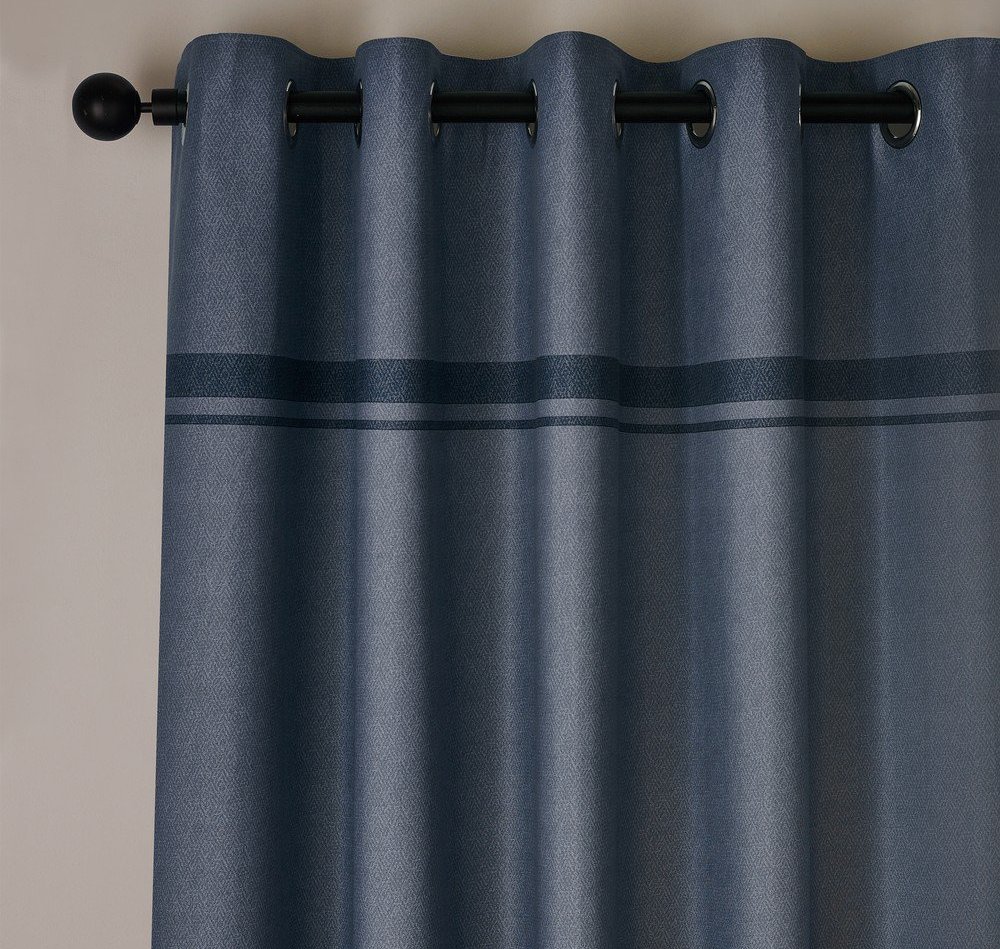 Modré závěsy v sadě 2 ks 117x137 cm Melville – Catherine Lansfield Catherine Lansfield